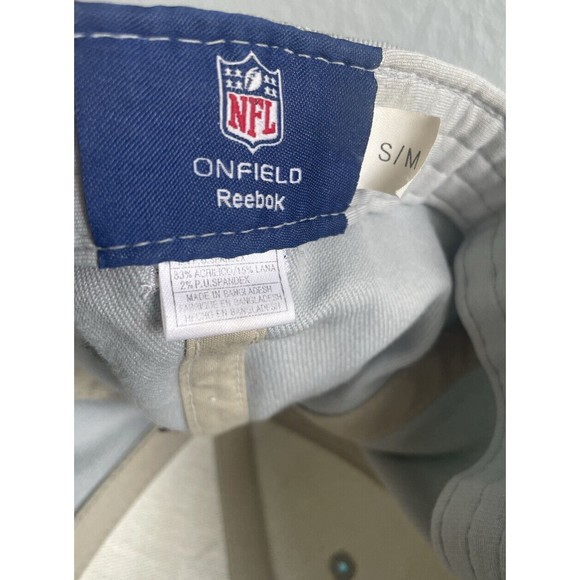 reebok on field fitted hat Panthers size S/M gray embroidered - Picture 7 of 7